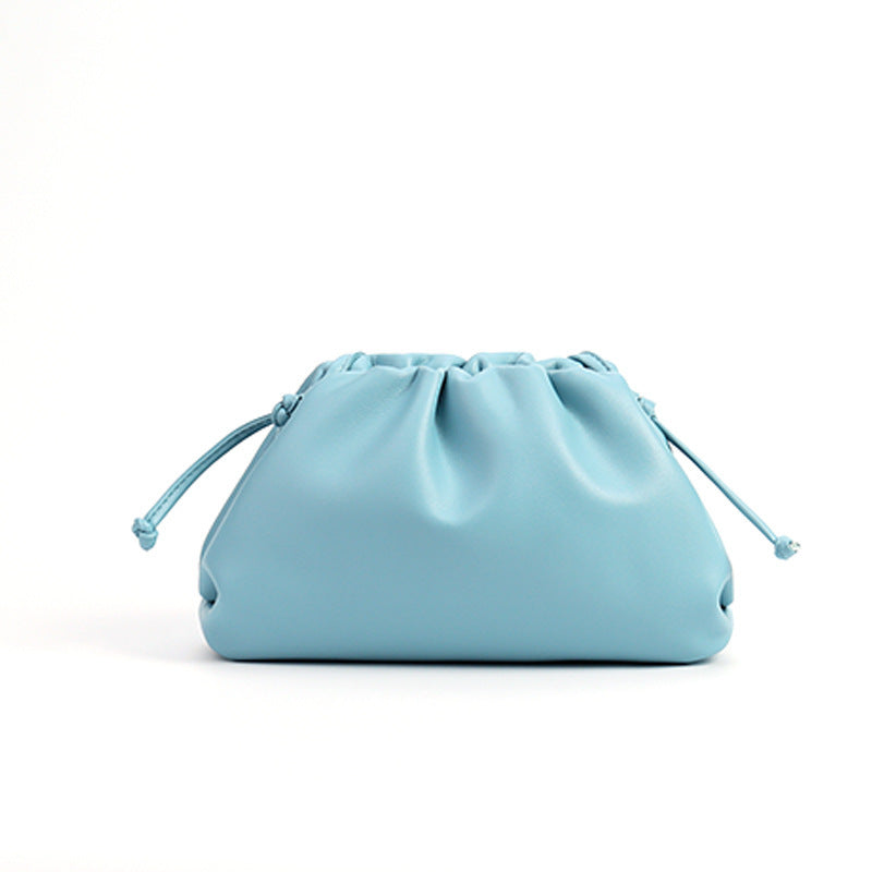 Drawstring Soft Clutch Bag