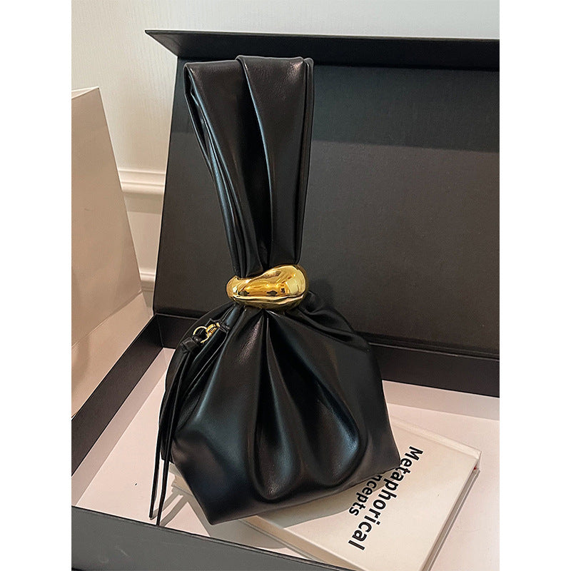 Crumpled Dumpling Style Bag