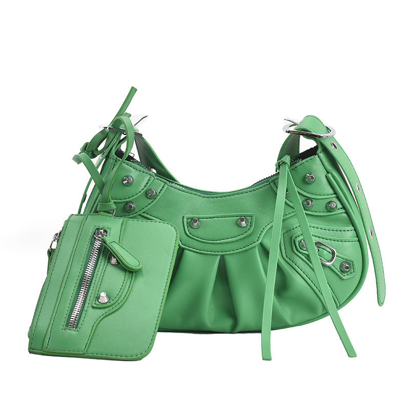 Crumpled Crescent Moon Son Bag