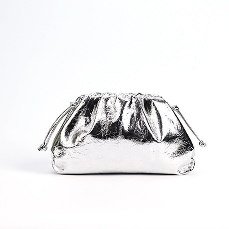 Drawstring Soft Clutch Bag