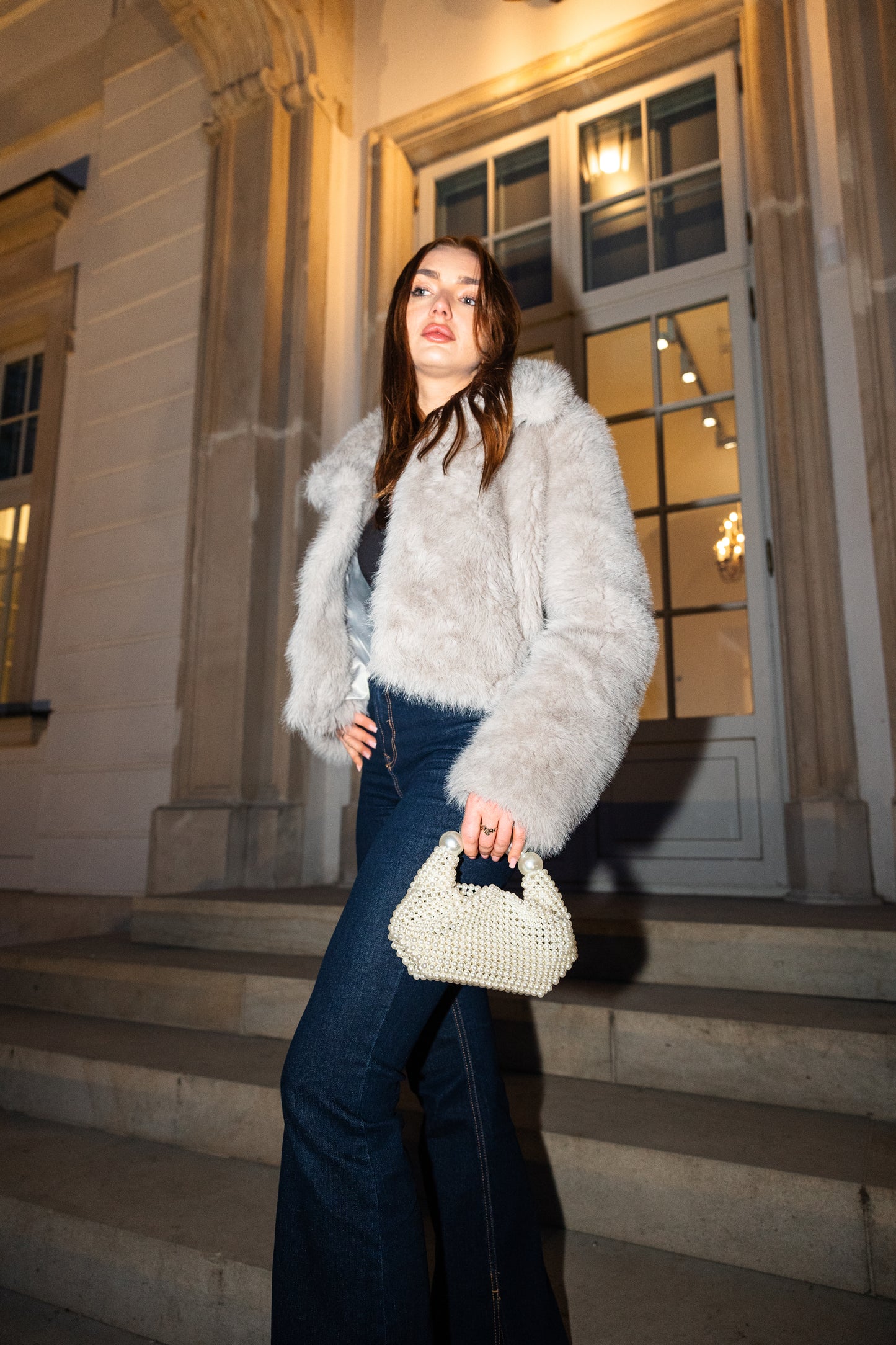 Pearl Woven Bag
