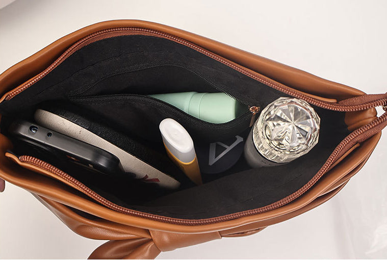Folded Bowknot Clutch Bag