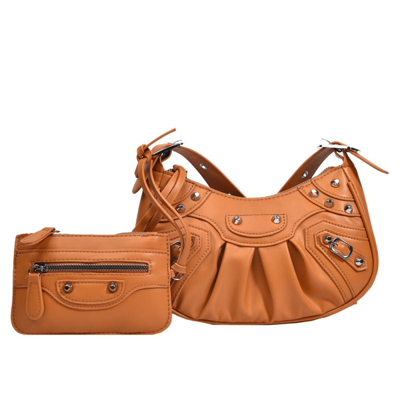 Crumpled Crescent Moon Son Bag