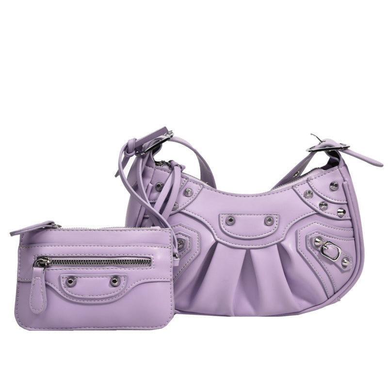 Crumpled Crescent Moon Son Bag