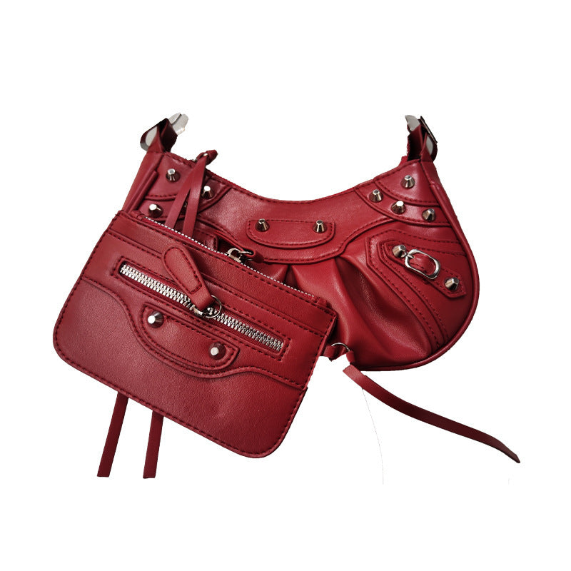 Crumpled Crescent Moon Son Bag