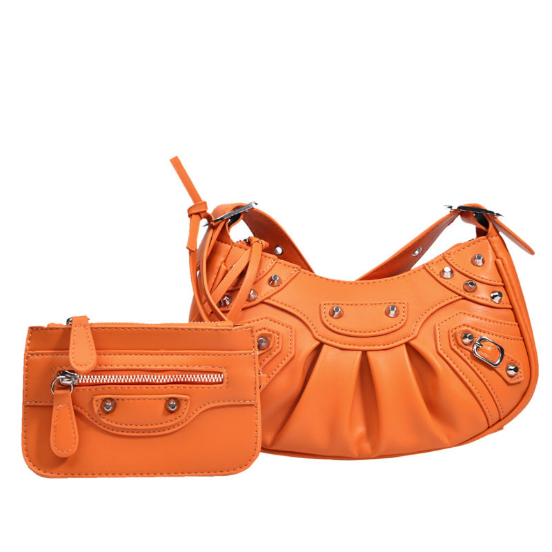 Crumpled Crescent Moon Son Bag