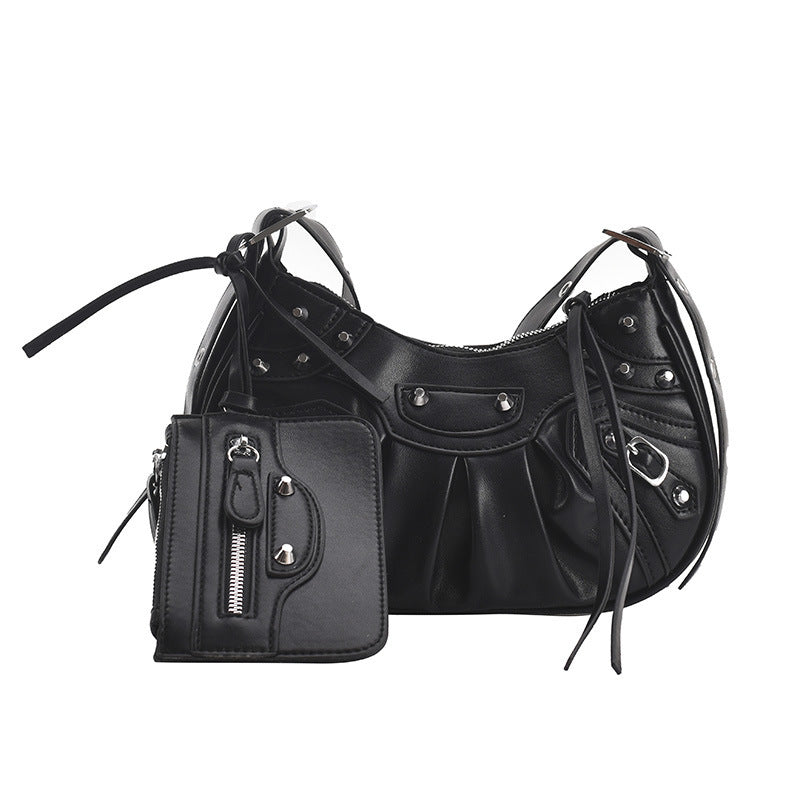 Crumpled Crescent Moon Son Bag