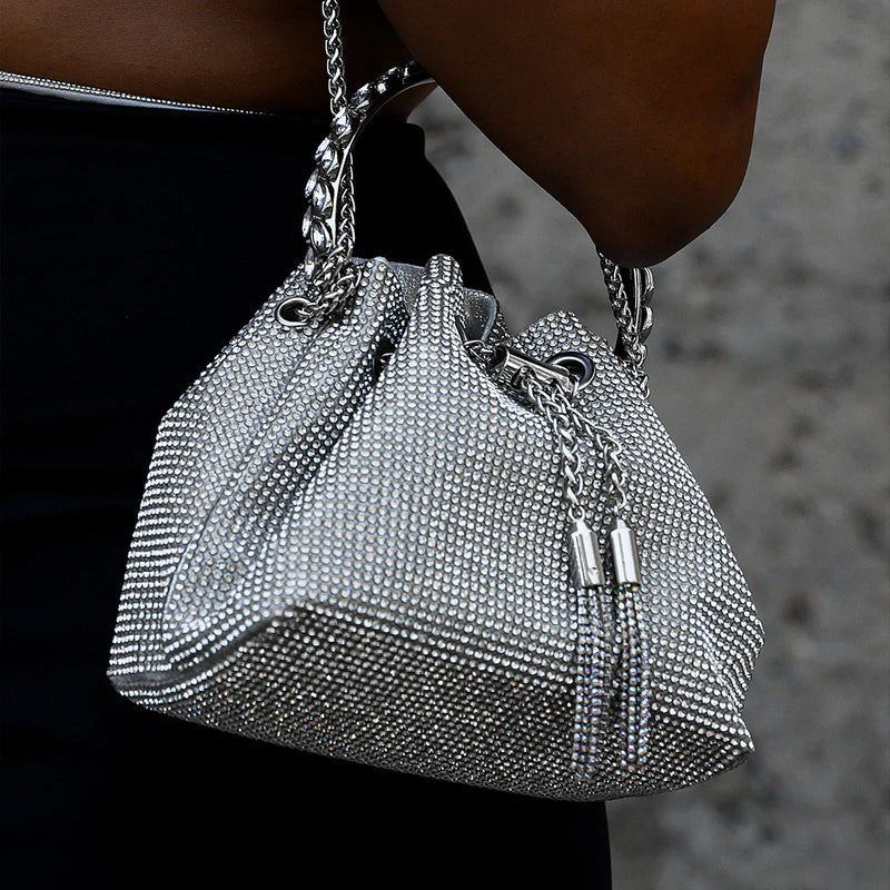 Sparkly Crossbody Evening Bag