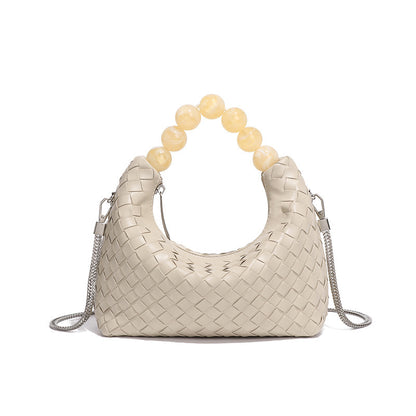 Woven Pearl Tote