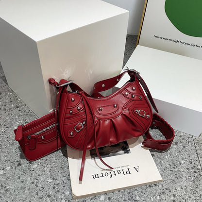 Crumpled Crescent Moon Son Bag