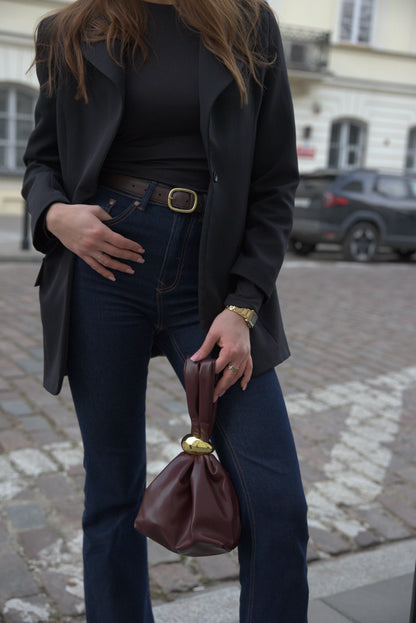 Crumpled Dumpling Style Bag